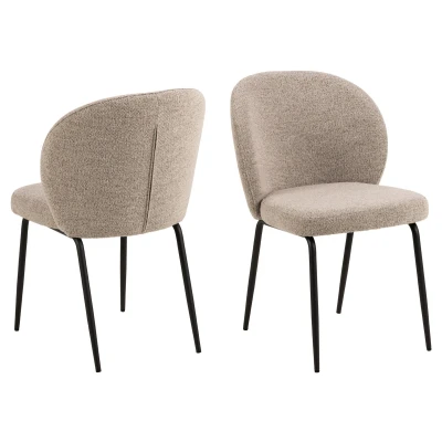Afbeelding van Eetkamerstoel Santiago Beige Giga Living
