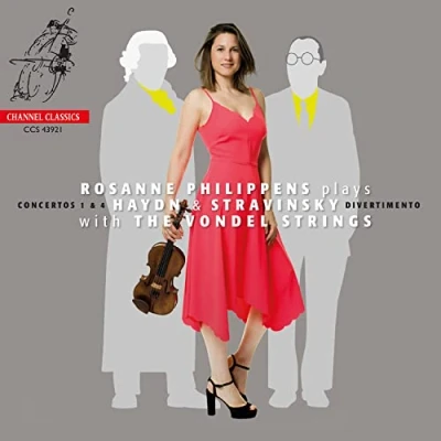 Afbeelding van Rosanne Philippens, The Vondel Strings Haydn &amp; Stravinsky (CD)