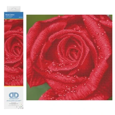 Afbeelding van Diamond Dotz Rose Dew Painting 10.449 31x31 cm
