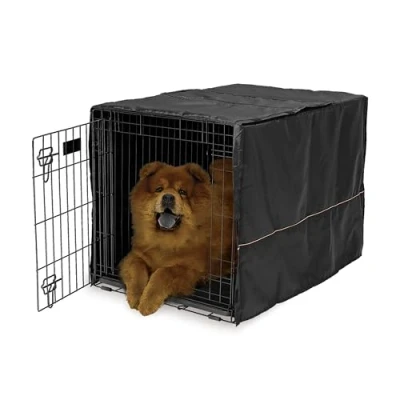 Afbeelding van MidWest Bench hoes Zwart (L) 91x58x64cm