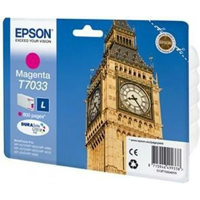 Afbeelding van Epson T7033 (C13T70334010) Inktcartridge Magenta