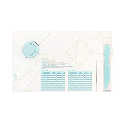 Afbeelding van Rayher 58594000 Punch Board We R Memory Keepers geschenkdoos 27 x 32 4,5 cm vouw en snijgereedschap voor het maken van geschenkdozen in verschillende maten