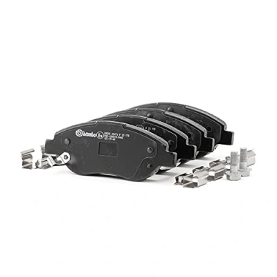 Image de 4 plaquettes de frein brembo p 23 178