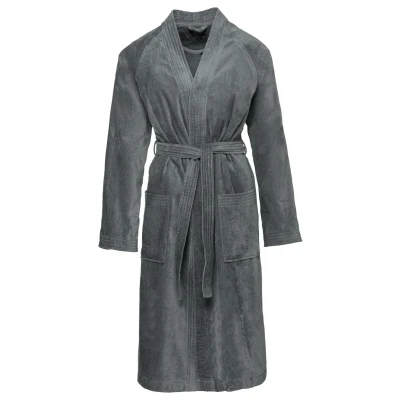 Afbeelding van Vossen Dallas Unisex Badjas GREY, Maat: XS, Grey