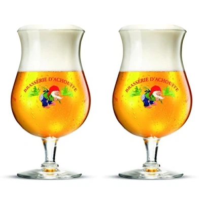 Afbeelding van Officiële La Chouffe bierglazen, 33 cl, set van 2
