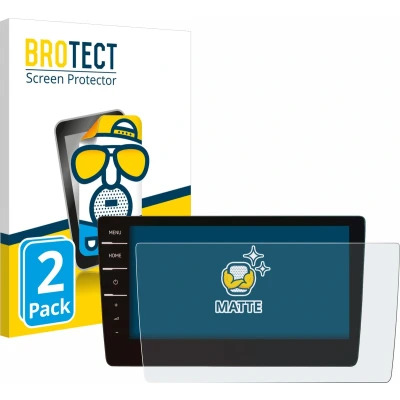Afbeelding van BROTECT Screenprotector voor Volkswagen Passat Variant 2019 Discover Pro 9.2&quot; Folie Beschermfolie matte (2 Stuks)