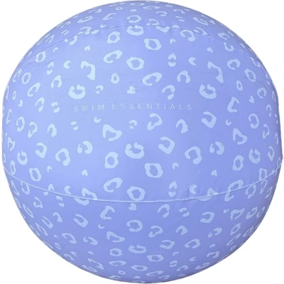 Afbeelding van Swim Essentials Strandbal Opblaasbaar Lila Panterprint Ø 51 cm