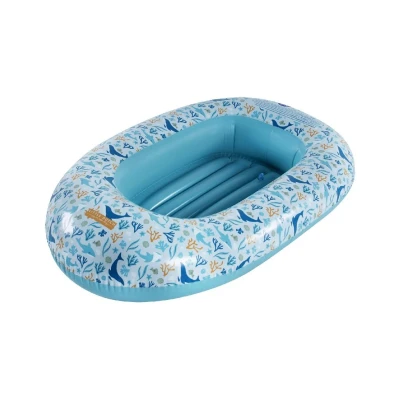 Afbeelding van Little Dutch Boot Opblaasbaar Ocean Dreams Blauw
