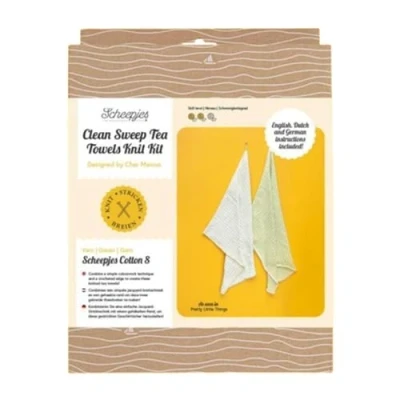 Afbeelding van Scheepjes Clean Sweep Tea Towels breikit