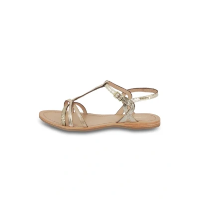 Afbeelding van Les Tropeziennes par M Belarbi Hemmagum Sandalen, Dames, Maat: 40, Gold Leer