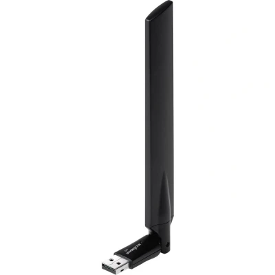 Afbeelding van Edimax Ew 7811Uac Draadloze Usb Adapter Ac600 2.4/5 Ghz (Dual Band) Zwart