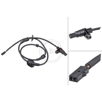 Afbeelding van A.B.S. 32252 ABS Sensor SKODA: Roomster Praktik, VOLKSWAGEN: Polo V Saloon