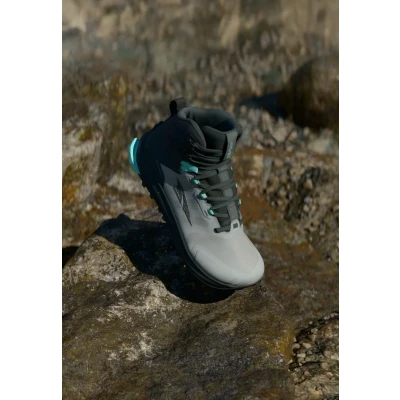 Afbeelding van Altra LONE PEAK 9 Waterproof MID Outdoorschoenen, Dames, Maat: 37, Black/gray Textiel/ synthetisch