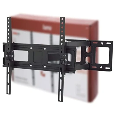 Image de Hama FULLMOTION TV Wall Bracket Support Easy Fix pour acier noir Taille d&#039;écran : 32&quot; 65&quot; montable sur mur