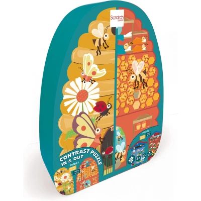 Afbeelding van Puzzel 2 Zijdig Bijen