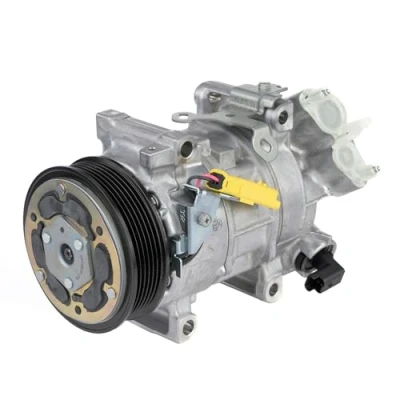 Afbeelding van DENSO DCP21033 AC Compressor 5SEL12C 12 PAG 46 YF R 134a, 1234yf Met magneetkoppeling