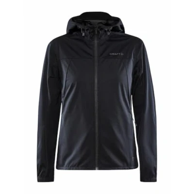 Afbeelding van CRAFT ADV ESSENCE HYDRO jack Running Dames Zwart Maat XXL
