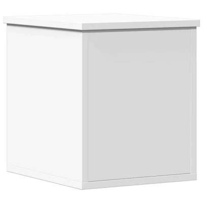 Afbeelding van vidaXL Opbergbox 30x35x35 cm bewerkt hout wit