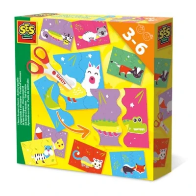 Image de J’apprends à découper Puzzle d’animaux