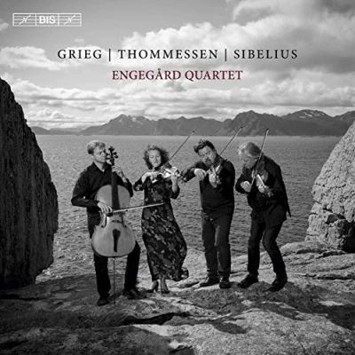 Afbeelding van Engegård Quartet Grieg &amp; Thommessen Sibelius: String Quartets (Super Audio CD)