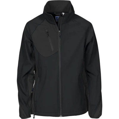 Afbeelding van ProJob 2423 DAMES SOFTSHELL 642423 Zwart