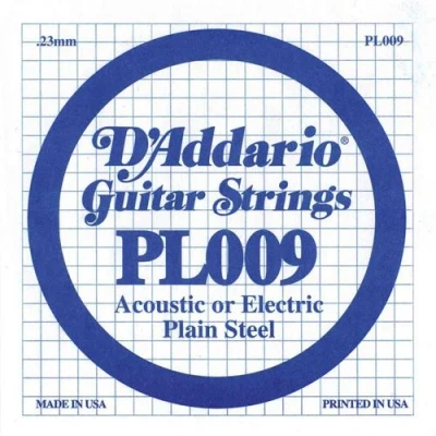 Image de D&#039;addario PL009 Corde au détail guitare électrique Acier plein 009