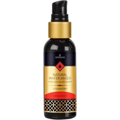 Afbeelding van Glijmiddel met een smaakje Sensuva Natural Waterbasis Aardbei