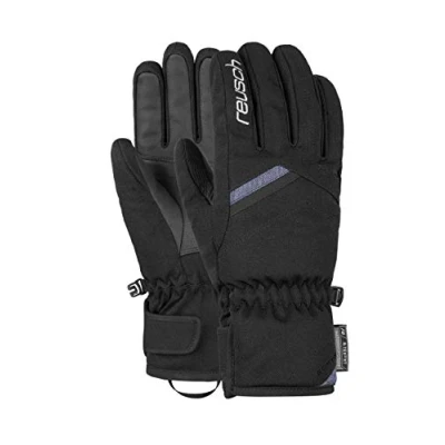 Afbeelding van Reusch Coral R TEX® XT dameshandschoenen met waterdicht functioneel membraan, maat 7,5, zwart/denim blauw