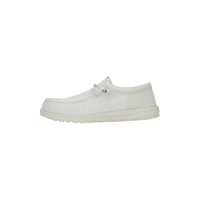 Afbeelding van Heydude Wally Funk Mono Slipon Schuhe Sportieve veterschoenen, Heren, Maat: 40, White Schoenen