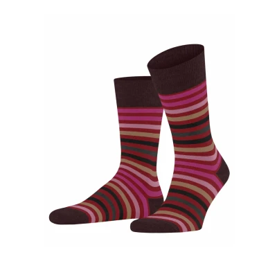 Afbeelding van Falke Tinted Stripe WARM Sokken, Heren, Maat: 39 42, Ingle