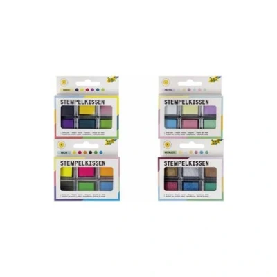 Image de folia Tampon encreur set &#039;Basic&#039;, 6 couleurs assorties
