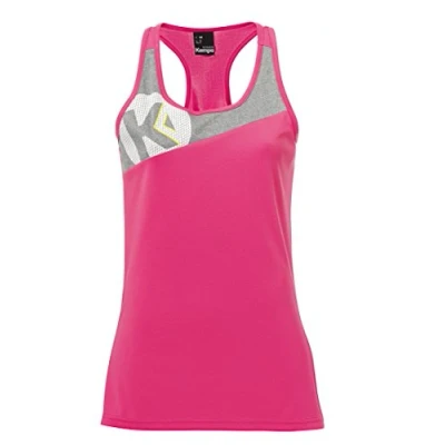 Afbeelding van Kempa Core 2.0 Singlet Dames Magenta Donker Grijs Melange Maat 2XL