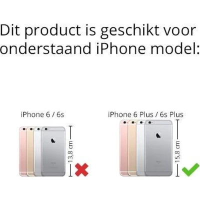 Afbeelding van muvit iPhone 6 Plus iBelt Bumper Case Wit