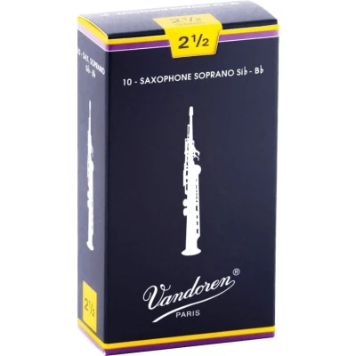 Image de VANDOREN ANCHE SAXOPHONE SOPRANO SOP CLASSIQUE 2,5 SR 20