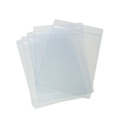 Afbeelding van CKB ID Badge Zakjes Transparant 10x A6 Verticaal Portret