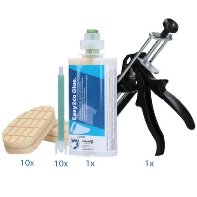 Afbeelding van Easy2do glue klauwlijm 200 ml startpakket 10 behandelingen