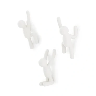 Image de Umbra 318165 660 buddy patère blanc 13,10 x 3,91 1,09 cm