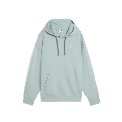 Afbeelding van Puma ESS Elevated Bequemer Hoodie, Dames, Maat: XS, Modern mint