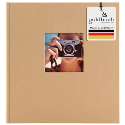 Afbeelding van GOLDBUCH GOL 27506 Fotoboek Bella Vista Trend zandkleur groot