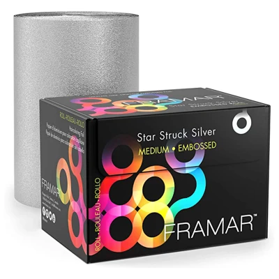 Afbeelding van Framar Star Struck Silver Embossed Rol Medium