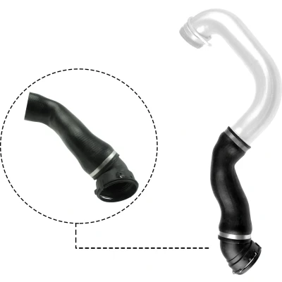 Afbeelding van GATES 09 0185 Laadluchtslang PE (Polyethyleen) BMW: 5 Saloon, Touring