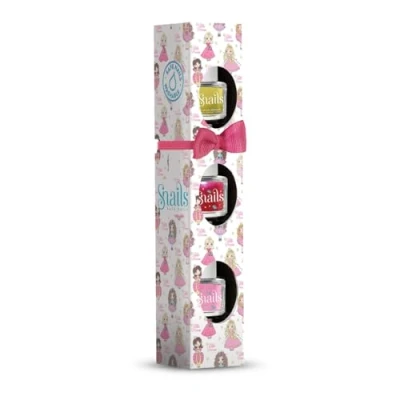 Afbeelding van Snails 510393 Mini Princess cadeauset voor kinderen, 3 x 5 ml, op waterbasis, wasbaar, onschadelijk, veganistisch