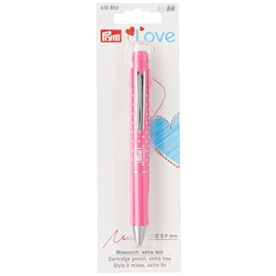 Afbeelding van Prym Love Pencil 2 patronen 0,9 mm roze, meerkleurig, één maat