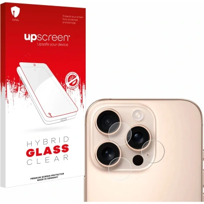 Afbeelding van upscreen Screenprotector voor Apple iPhone 16 Pro Max (ALLEEN Camera Lens) Folie Beschermfolie Beschermglas transparant