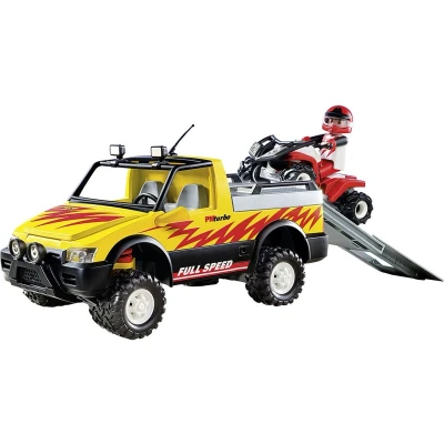 Afbeelding van PLAYMOBIL Pick Up met Quad 4228