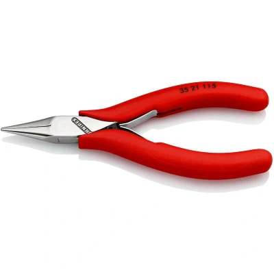 Afbeelding van Knipex 35 21 115 Elektronica en fijnmechanica Platte rondbektang Recht mm