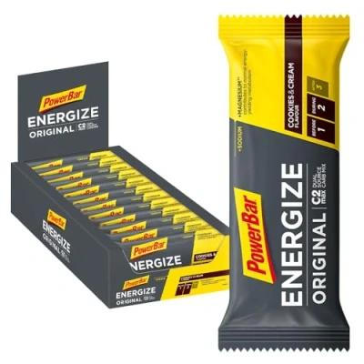 Afbeelding van Powerbar Energize Bar Original Energierepen Cookies &amp; Cream 15 x 55 g