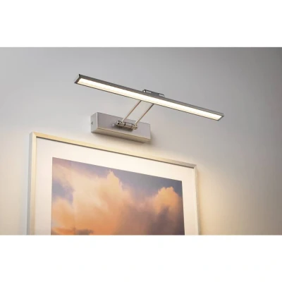 Afbeelding van Paulmann Beam Fifty 99895 LED schilderijlamp 7 W Warmwit Nikkel (geborsteld)