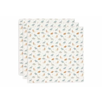 Afbeelding van Jollein hydrofiele multidoeken 70x70 cm roarsome 3st