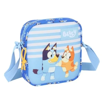 Afbeelding van Schoudertas Bluey Let&#039;s play Blauw 16 x 18 4 cm